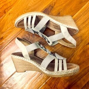 Remonte Soft, size 37, dressy wedge sandals